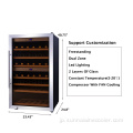 安いOEM低ノイズ自立型ワイン冷蔵庫